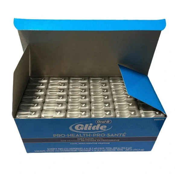 Box of 72 Oral B Glide Pro-Health Dental Floss 
4 m (4.3 yd/vg) each - Picture 2 of 4